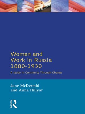 cover image of Women and Work in Russia, 1880-1930